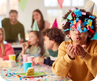Birthday party at Little Beans